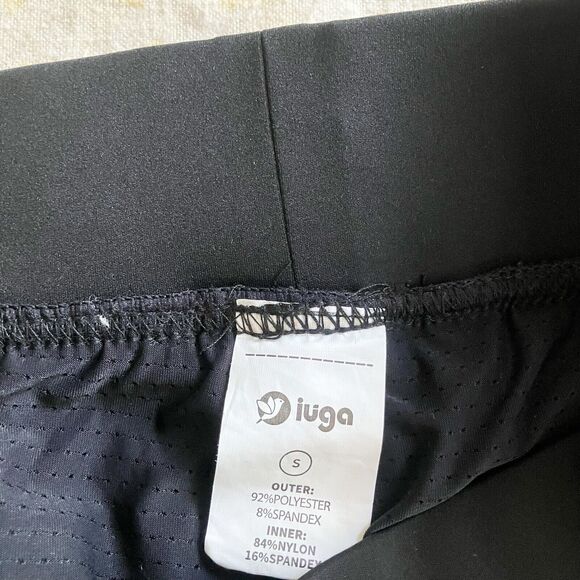 Iuga Size Small Pleated Tennis Skirt Black S - Picture 2 of 5